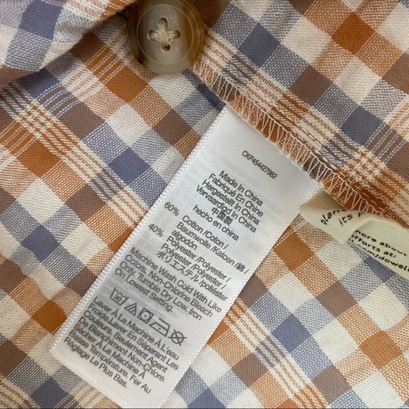 Madewell Gingham Seersucker Ruffle Sleeve Top - Picture 8 of 8